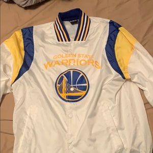 Golden Stare Warriors Windbreaker